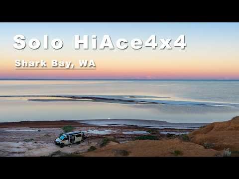 Thumbnail for Solo HiAce. The Sharks at Shark Bay @4xoverland