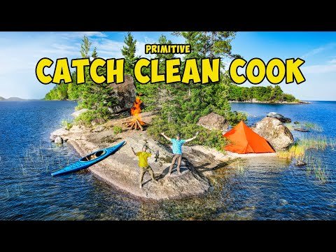 Thumbnail for Primitive EAT WHAT YOU CATCH Tiny Island CHALLENGE!