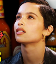 Zoë Kravitz Gets Trippy While Eating Spicy Wings | Hot Ones